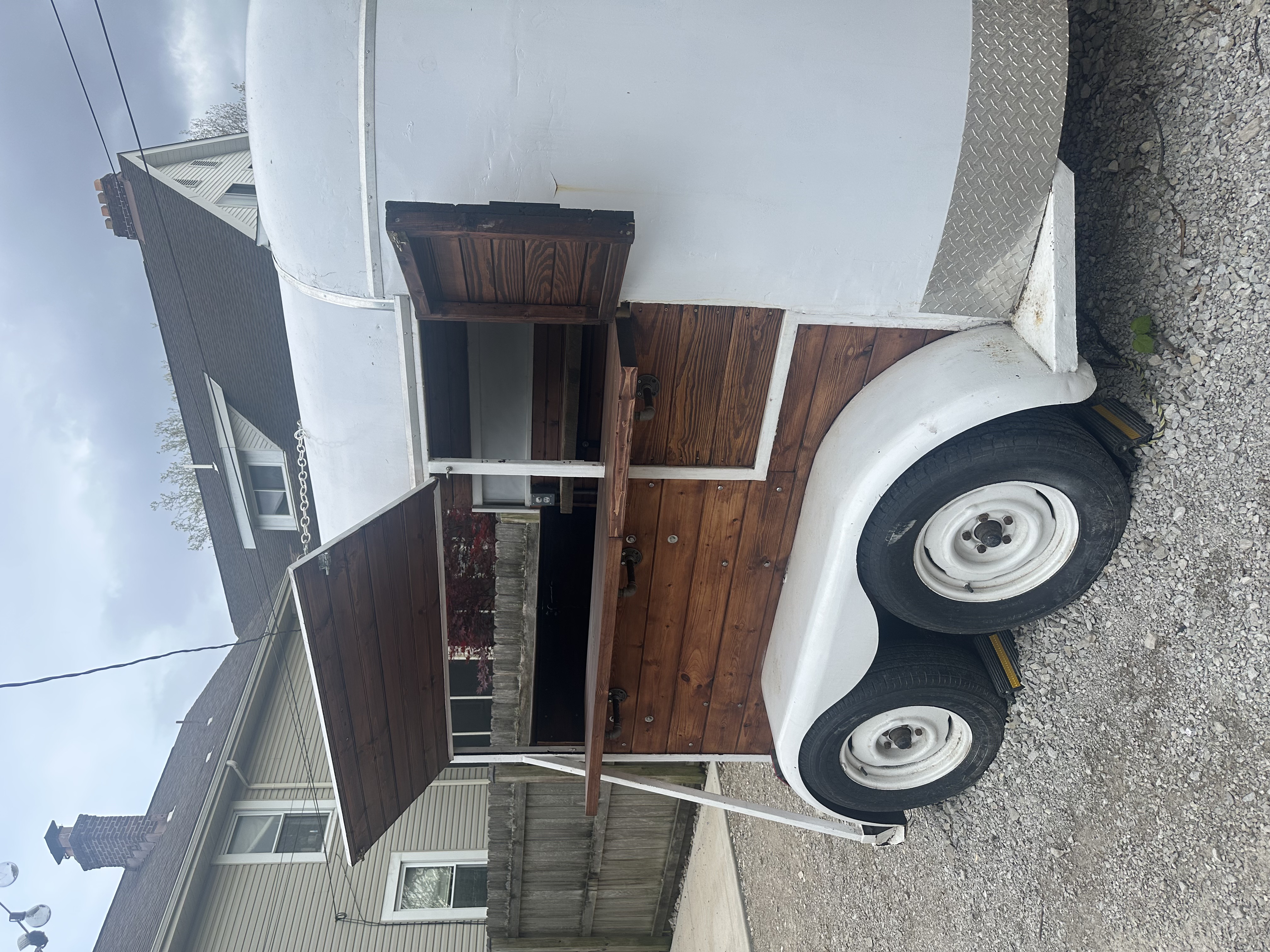 Bar trailer interior detail